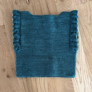 Misha And Puff Teal Knit Sweater Top